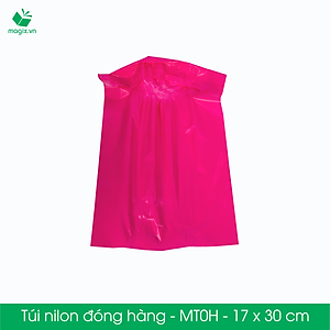 MT0 - 17x30 cm - Túi nilon TIẾT KIỆM gói hàng - 100 túi niêm phong đóng hàng