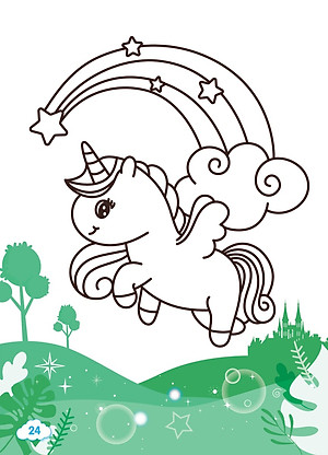 Tô Màu Diệu Kỳ - Kỳ Lân Nhỏ (MEGA)