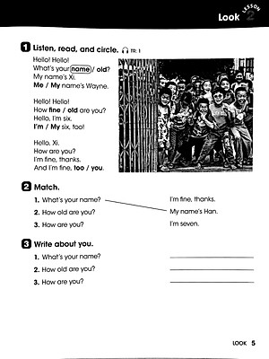 Look 1: Workbook With Online Practice