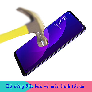Kính Cường Lực cho Oppo F11 Pro - Full màn hình - Màu Đen - Hàng Chính Hãng