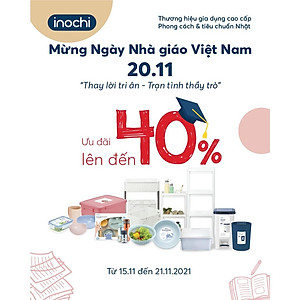 Hộp thủy tinh đựng thực phẩm (tròn, vuông, chữ nhật) chính hãng INOCHI - Tiêu chuẩn nhật bản.