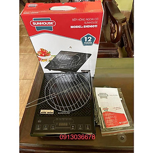 Bếp Hồng Ngoại Đơn Sunhouse SHD6011 ( không kén nồi ) Hàng Chính Hãngsun