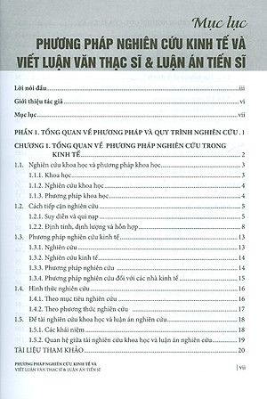 Phương Pháp Nghiên Cứu Kinh Tế Và Viết Luận Văn Thạc Sĩ & Luận Văn Tiến Sĩ