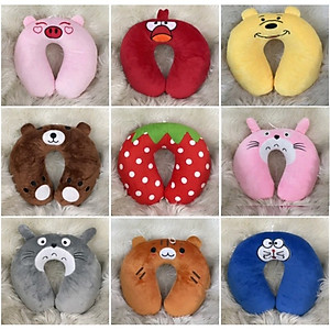 Gối Kê Cổ Chữ U hình thú  (Màu ngẫu nhiên)- Henrysa