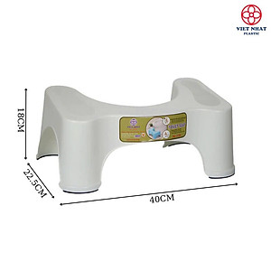 Ghế Kê Chân Toilet Chống Táo Bón Ngăn Ngừa Các Bệnh Tiêu Hóa Khi Đi Vệ Sinh