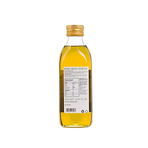 Dầu Olive Nguyên Chất 500ml (Extra Virgin Olive Oil) dùng cho bé ăn dặm, người ăn eat clean - thương hiệu Silarus nhập khẩu từ Ý
