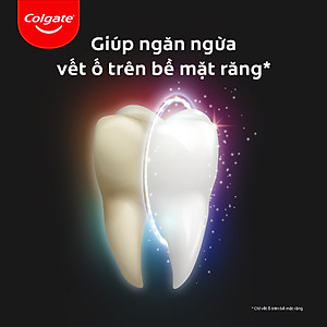Bộ 4 Nước súc miệng Colgate trắng răng Optic White Charcoal Freshmint 500ml/chai