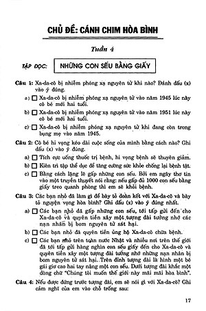 Sách Câu Hỏi Và Bài Tập Trắc Nghiệm Tiếng Việt Lớp 5 Tập 1