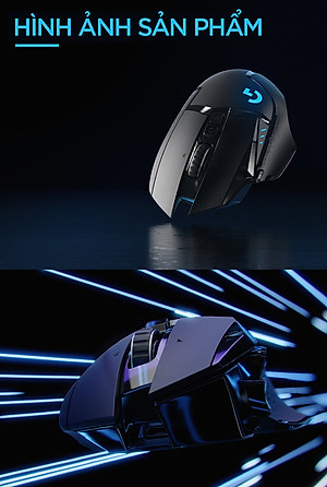 Chuột game không dây Lightspeed Logitech G502 - Hàng chính hãng