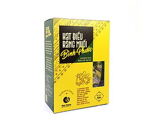 Túi quà tặng HẠT ĐIỀU BÌNH PHƯỚC rang muối vỏ lụa loại A+