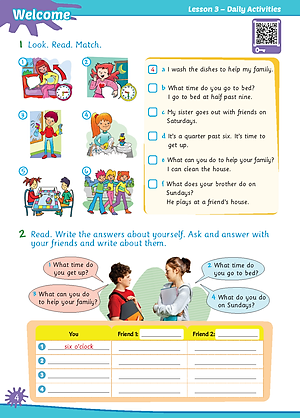 Bài tập bổ trợ Tiếng Anh 5 Extra and Friends