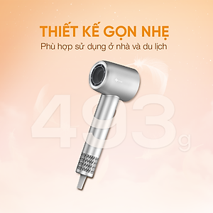 Máy Sấy Tóc Ion Âm Tốc Độ Cao Life360 LF-MST23, Sấy Nóng Lạnh, Sấy Nhanh, Không Ồn - Hàng Chính Hãng - Bảo Hành 1 năm