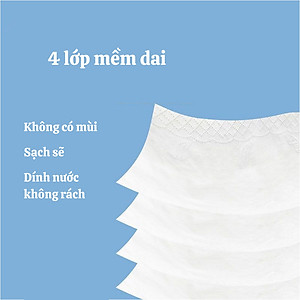 Bịch Khăn Giấy Rút 1680 Tờ 4 Lớp Treo Tường Bafentu Nội Địa Trung Cỡ Lớn Tiện Dụng