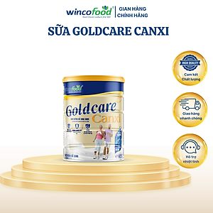 Sữa bột Wincofood GoldCare Canxi: dinh dưỡng ít béo ngừa tiểu đường, bổ sung canxi giúp xương chắc khỏe, MUFA, PUFA tốt cho tim mạch, phù hợp cho người từ 30 tuổi trở lên.