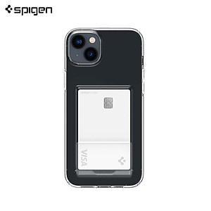 Ốp Lưng dành cho iPhone 14/14 Pro/14 Plus/14 Pro Max SPIGEN Crystal Slot Dual Crystal Clear - Hàng Chính Hãng