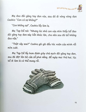 Sách Cookie Và Mẹ Tạp Dề - Đôi Găng Tay Đen Của Bố