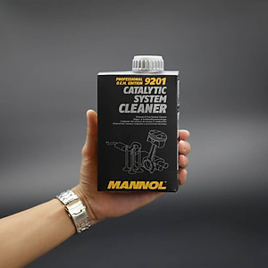 Vệ sinh bầu Catalytic, Cảm biến Oxy, Piston, Segment, Souppape MANNOL 9201 Catalytic System Cleaner 0.5 Lít