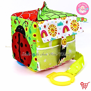 Đồ Chơi Vải - Bộ Hình Khối Luyện Kỹ Năng Cho Bé Từ 6 Tháng - Pipo Vietnam