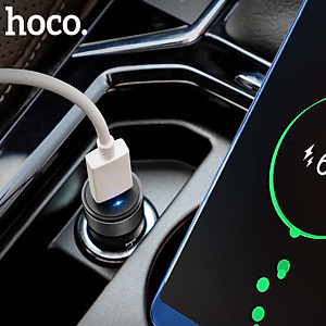 Tẩu sạc nhanh đa năng nhãn hiệu Hoco Z32 Quick Charge 3.0 - Hàng nhập khẩu