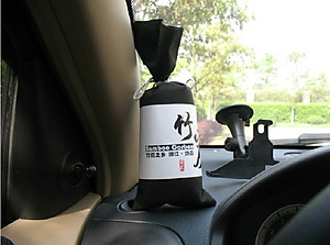 Túi Than Tre hoạt tính khử mùi, lọc không khí xe hơi, xe ôtô (màu sắc ngẫu nhiên)