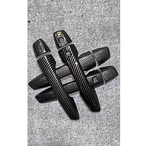 Bộ 4 Ốp Tay Nắm Cửa Dành Cho Xe Ô Tô Xpander 2018 2019 2020 Vân Cacbon