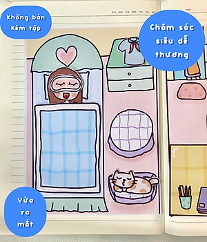 Bộ Tranh Tương Tác Cô Tiên Xanh - Búp Bê Giấy