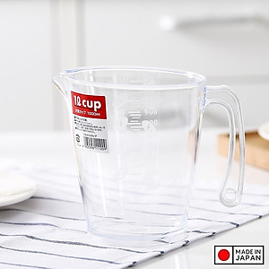 Ca đong đa năng có vạch chia dung tích 1000ml - Nội địa Nhật Bản