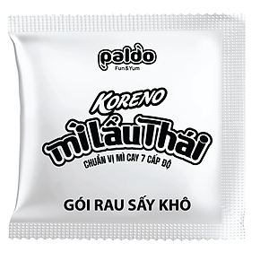 Mì Lẩu Thái Koreno Hương vị Chua Cay lốc 5 gói x 74g