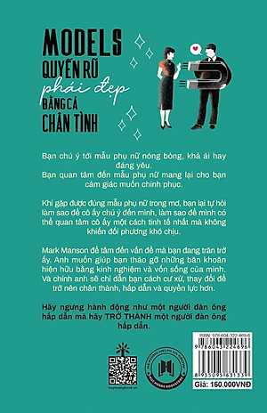 Sách Models: Quyến Rũ Phái Đẹp Bằng Cả Chân Tình
