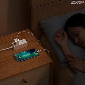 Bộ Sạc Nhanh 20W Baseus GaN5 Fast Charger 1C cho iPhone/Samsung (PD/ QC Multi Quick Charge Support, Smart Protect) - Hàng chính hãng