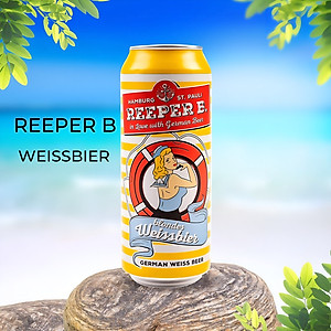 Bia Reeper B. Weissbier 5.4% 500ml (bia lúa mì)