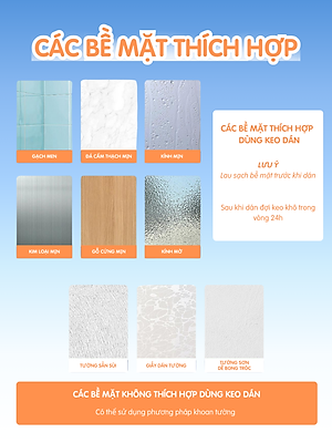 Kệ treo kim loại Dola Home để máy chiếu, camera, bộ phát WiFi, loa, bàn phím không cần khoan đục có lỗ đi dây điện.