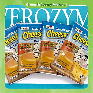 Bột Phô Mai Cam Verozyme Malaysia 30gr - Soy Asahi - Dùng làm khoai lắc , gà viên lắc , topping trà sữa