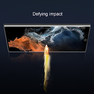 Miếng dán kính cường lực full 3D cho Samsung Galaxy S22 Ultra hiệu Nillkin CP+ Max (Mỏng 0.3mm, Kính ACC Japan, Chống Lóa, Hạn Chế Vân Tay) - Hàng nhập khẩu