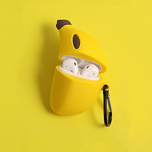 Bao Case Cho Airpods 1/ Airpods 2 Hình Trái Chuối