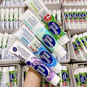 Kem Đánh Răng Dontodent Đức 125ml bảo vệ nướu và giảm sâu răng làm trắng răng
