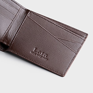 Ví nam da bò Lata ( Thời trang nam cao cấp - Ví da LVN127 )