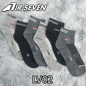 Tất nam cổ trung/ Vớ nam cổ trung màu Xám E7-VT002