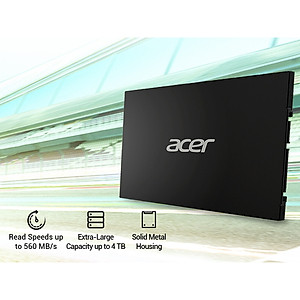 Ổ cứng SSD Acer RE100 2.5 inch SATA 3 tốc độ đọc 560MB/s 128GB/256GB/512GB/1TB/4TB - Hàng chính hãng bảo hành 5 năm