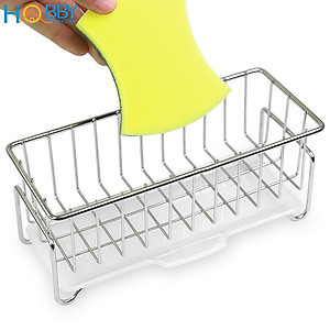 Kệ để đồ rửa chén bát gác trên bồn rửa inox 304 Hobby Home Decor KRC5