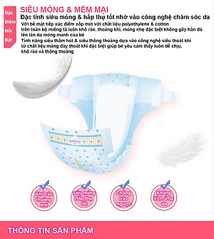 Tã dán Amico nội địa Nhật size S82+6