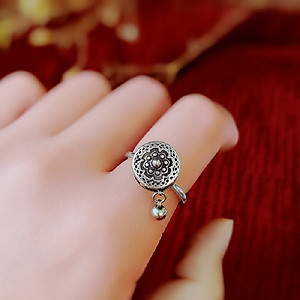 NHẪN KINH LUÂN KHẮC OMANI CÓ THỂ XOAY TẶNG HỘP ĐỰNG