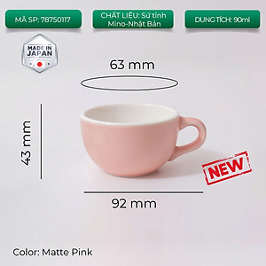 New 2024 Ly sứ Origami Espresso Bowl 90ml uống trà cà phê