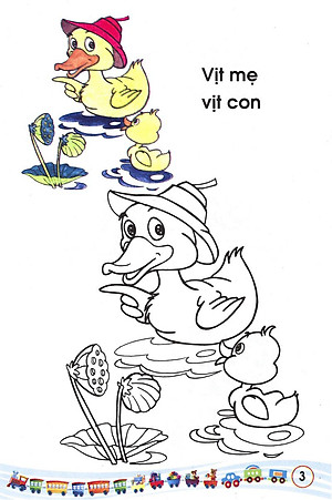 Sách Bé Tập Tô Màu: Các Loại Thú (Tập 1)