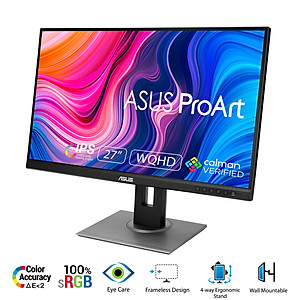 Màn Hình Asus ProArt PA278QV 27' inch WQHD (2560 x 1440) - Hàng Chính Hãng