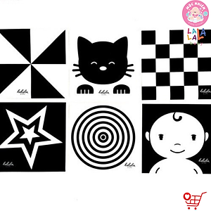 Bộ Thẻ Zigzag Lalala Baby Kích Thích Thị Giác Trí Não Cho Trẻ Sơ Sinh (0-12 Tháng)