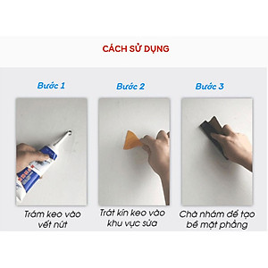 Keo Dán Tường Đa Năng - Trám Vết Nứt Tường Thông Minh- LOẠI 1 - HÀNG CHÍNH HÃNG