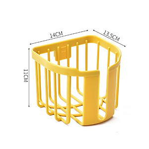 Giỏ Đựng Giấy Vệ Sinh Dán Tường - Giỏ Treo Tường Đựng Khăn Giấy Phòng Tắm Phòng Bếp ( Giao Màu Ngẫu Nhiên )