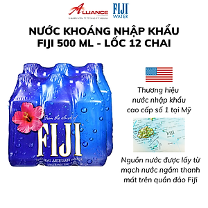 Nước Khoáng Thiên Nhiên Fiji (6 Chai x 500ml)