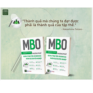 Sách MBO - Phương Pháp Quản Lý Mục Tiêu Và Đánh Giá Nhân Sự Chuyên Nghiệp